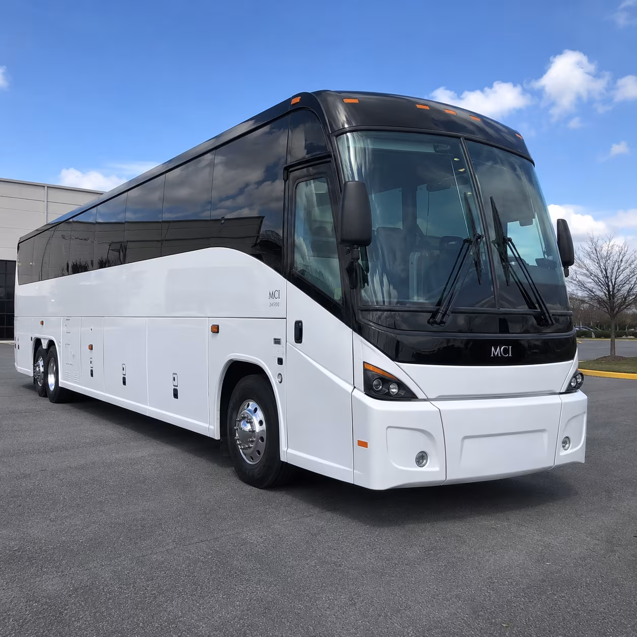 davenport charter bus rental exterior