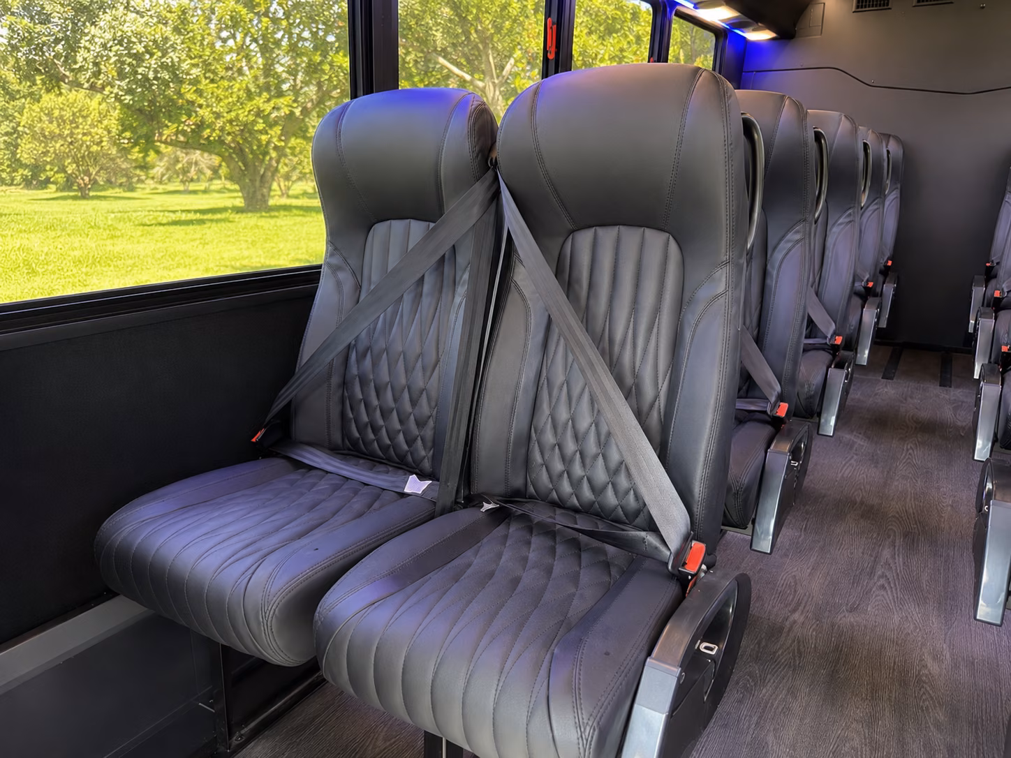davenport long distance transportation onboard seating