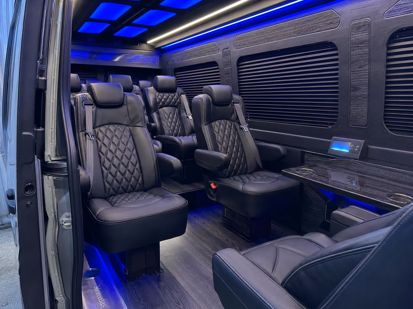 sprinter van transportation for groups and events across davenport
